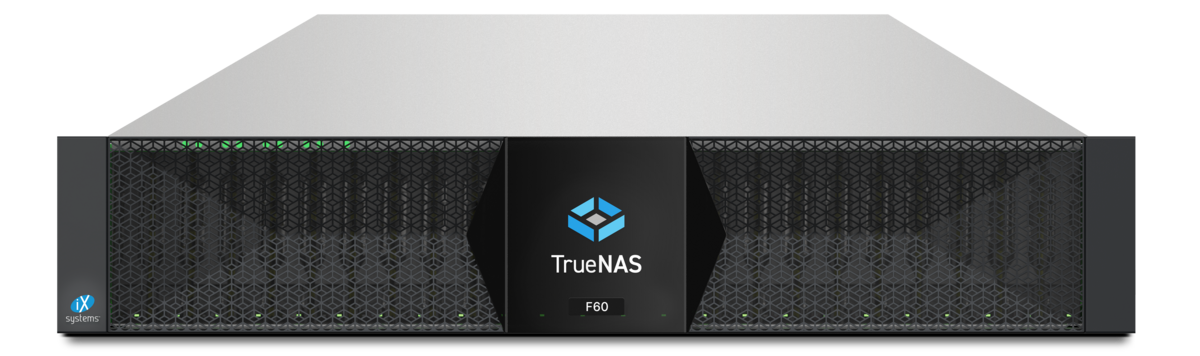 TrueNAS F60 / F100 Chassis – 2U All-NVMe Dual-Controller-Storage