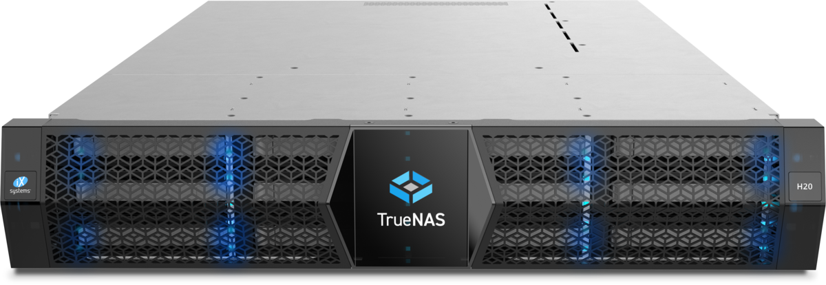 TrueNAS H-Serie Chassis – 2U Hybrid- und All-Flash-Storage